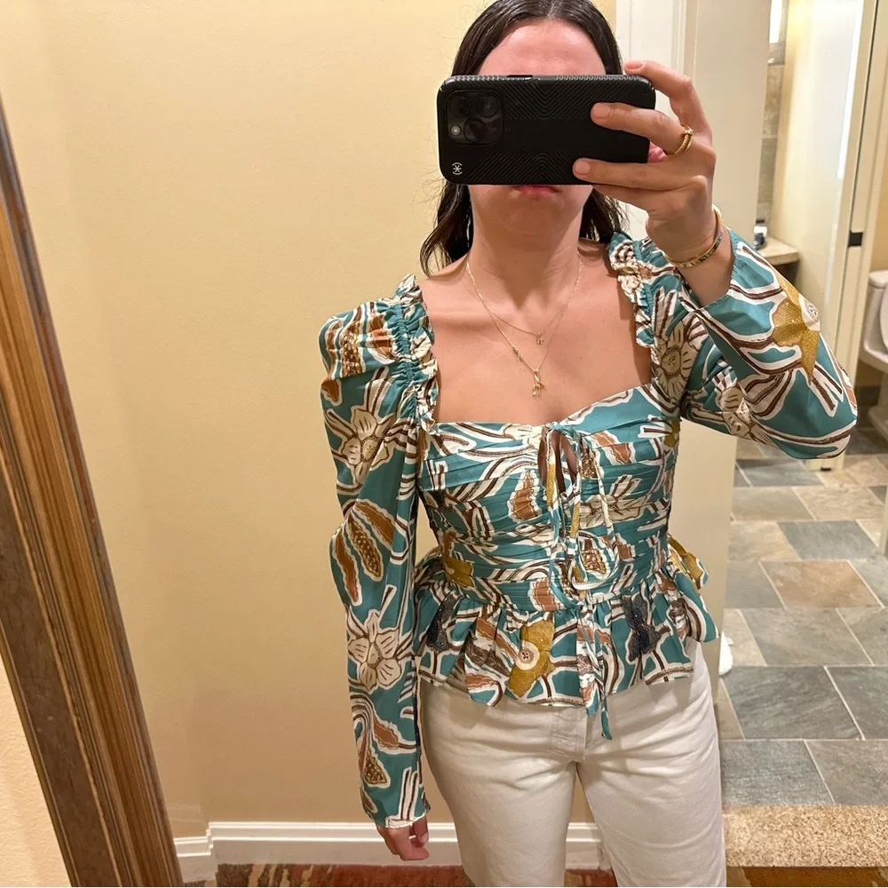Ulla Johnson Mirelle Blouse - Picture 4 of 16